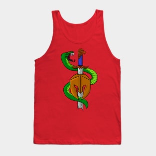 Combat Medic Emblem Tank Top